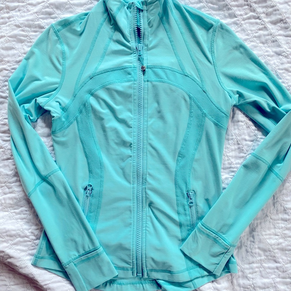 Lululemon Define Jacket, Angel Blue , Size 8